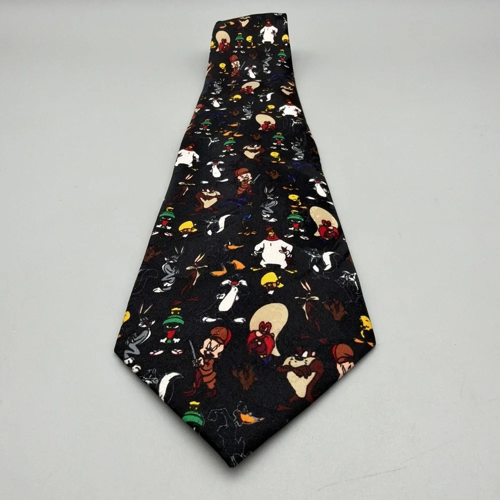 Looney Tunes Mania Vintage 1995 Men's Cartoon Character Tie